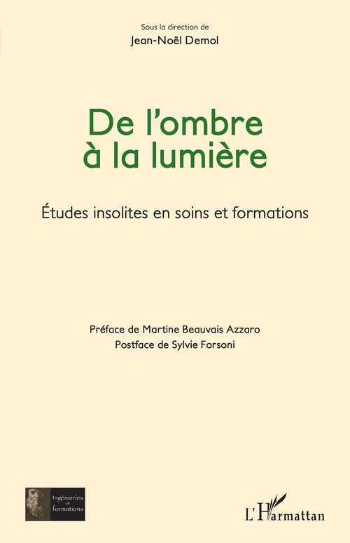 ebook cover of De l'ombre à la lumière, by