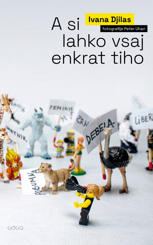 Couverture ebook de A si lahko vsaj enkrat tiho, de Ivana Djilas