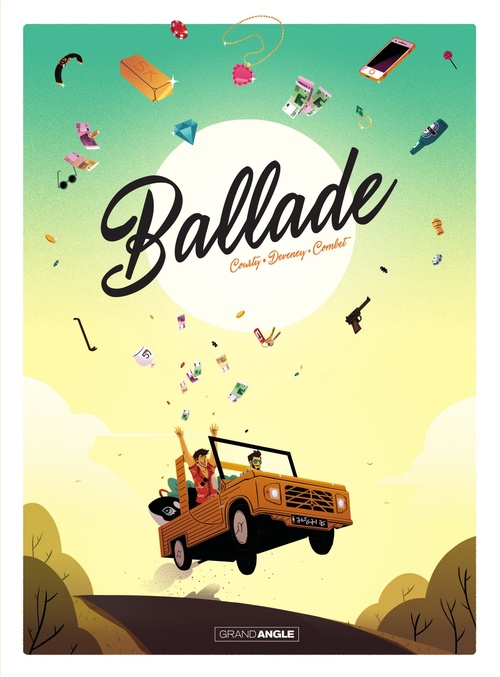 Couverture ebook de Ballade, de David Combet, Courty, Jean-Christophe Deveney