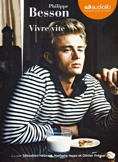 Couverture audiobook de Vivre vite, de Philippe Besson