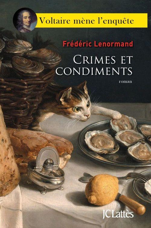 Couverture ebook de Crimes et condiments, de Frédéric Lenormand