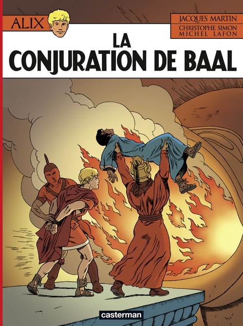 Couverture ebook de Alix (Tome 30) - La Conjuration de Baal, de Jacques Martin
