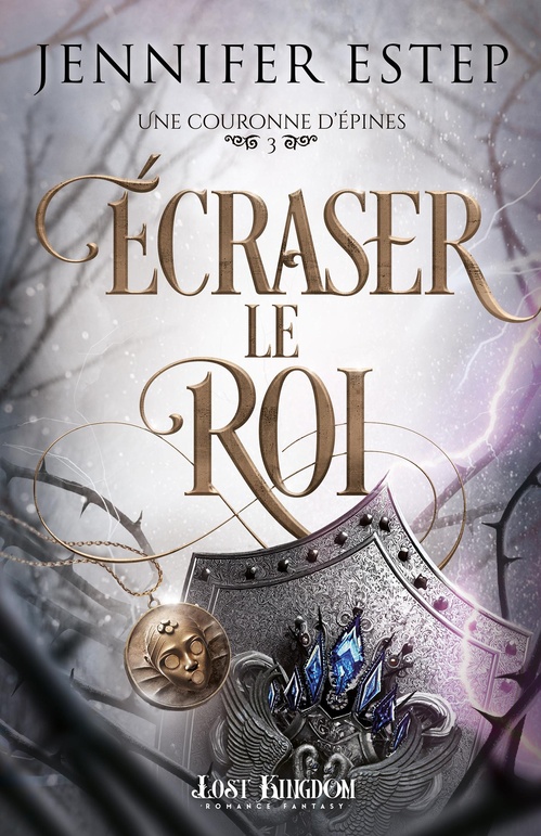 ebook cover of Écraser le roi, by Jennifer Estep