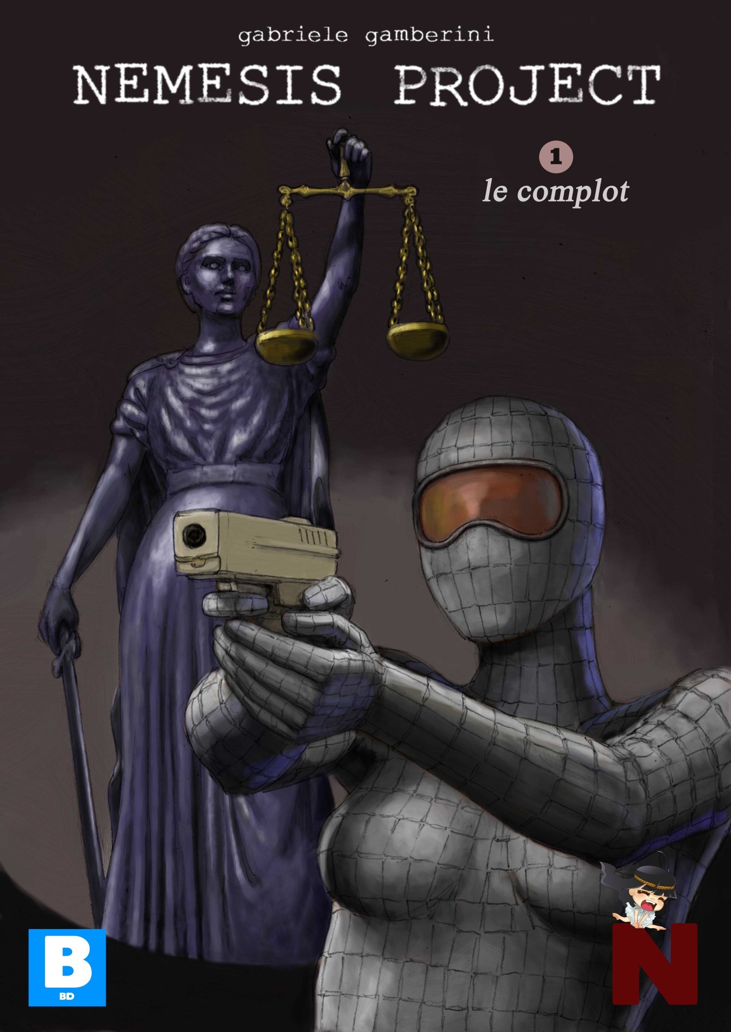 Couverture ebook de Nemesis project, de Gabriele Gamberini