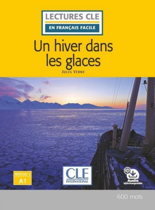 Couverture ebook de Un hiver dans les glaces, de Elyette Roussel, Jules Verne