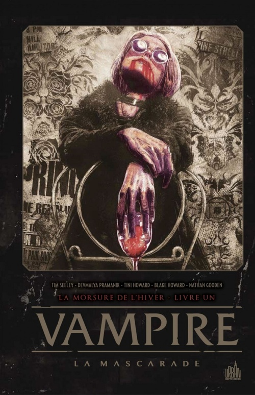 ebook cover of Vampire la mascarade - Tome 1 - La morsure de l'hiver, by Tim Seeley, Tini Howard, Blake Howard, Devmalya Pramanik