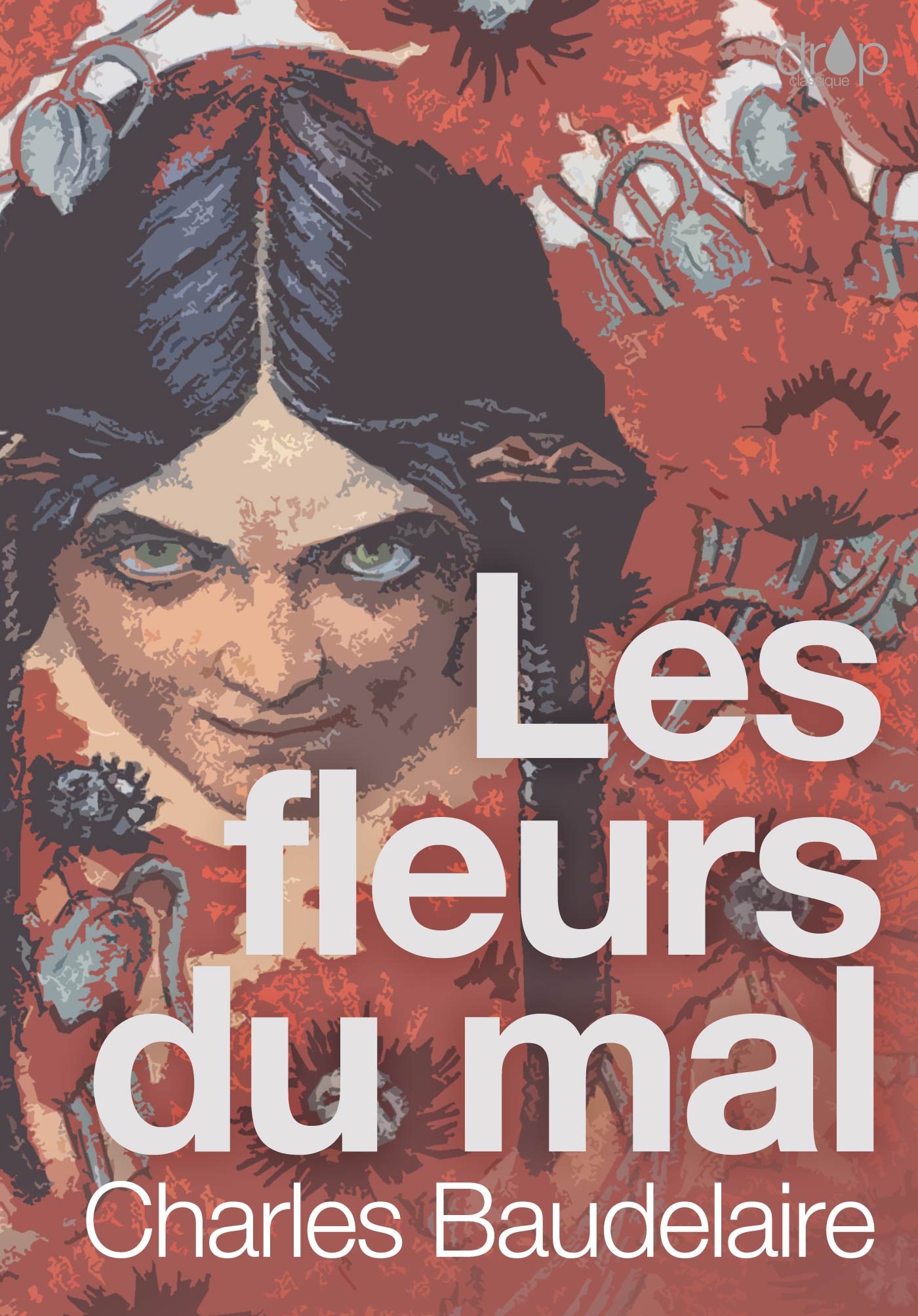 ebook cover of Les fleurs du mal, by Charles Baudelaire