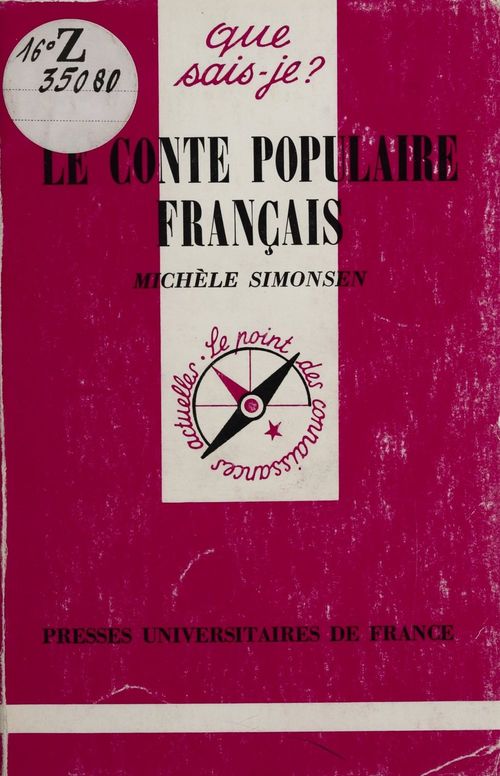 Couverture ebook de Le Conte populaire français, de Michèle Simonsen