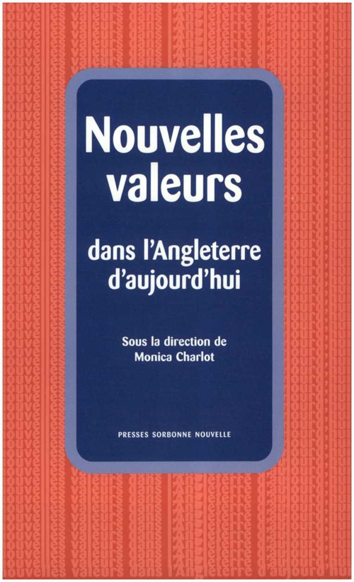 Couverture ebook de Nouvelles valeurs dans l´Angleterre d´aujourd´hui, de Monica Charlot