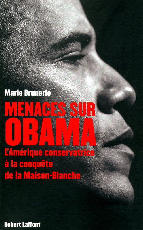 ebook cover of Menaces sur Obama, by Claude Ardid, Marie Brunerie