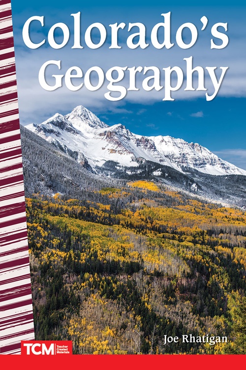 ebook cover of Colorado's Geography, by Joe Rhatigan