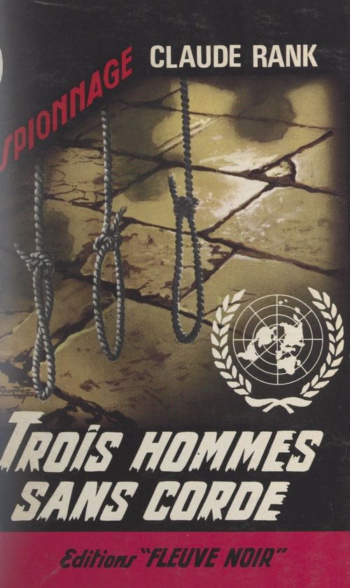 Couverture ebook de Trois hommes sans corde, de Claude Rank