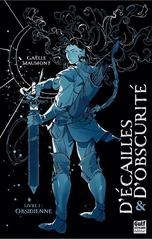 Couverture ebook de D'Écailles et d'obscurité - Tome 1 Obsidienne, de Gaëlle Maumont