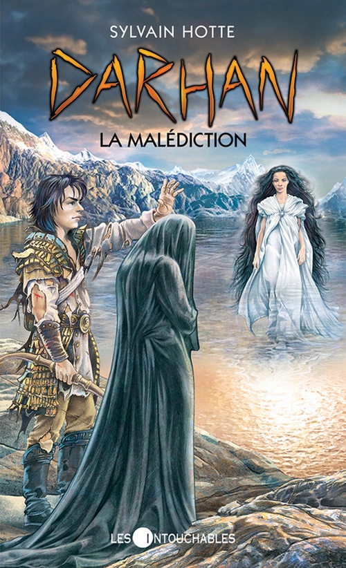 ebook cover of Darhan 4 : La malédiction, by Sylvain Hotte