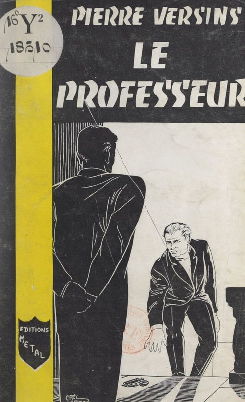 ebook cover of Le professeur, by Pierre Versins