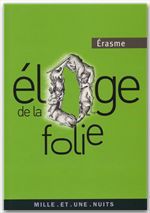 Couverture ebook de Éloge de la folie, de Erasme