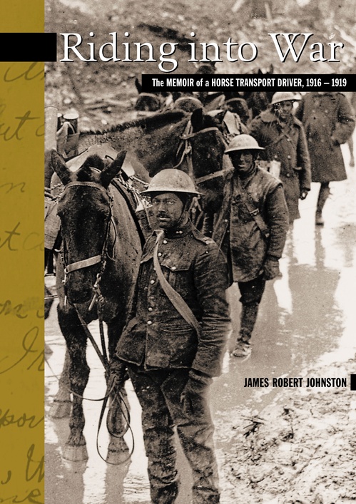 ebook cover of Riding into War, by James Robert Johnston