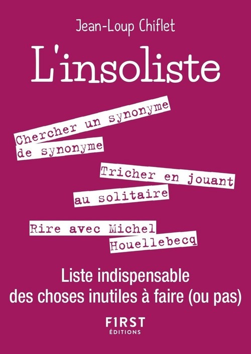 Couverture ebook de Petit livre de - L'Insoliste, de Jean-Loup Chiflet