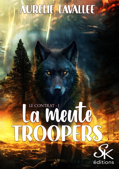 Couverture ebook de La meute Troopers 1, de Lavallee Aurelie