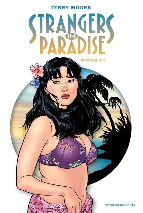 Couverture ebook de Strangers in Paradise Intégrale II, de Terry Moore