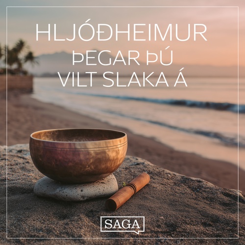 audiobook cover of Hljóðheimur þegar þú vilt slaka á, by Rasmus Broe