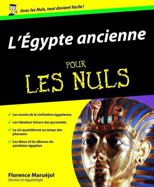 Couverture ebook de L'Egypte ancienne pour les nuls, de Florence Maruéjol