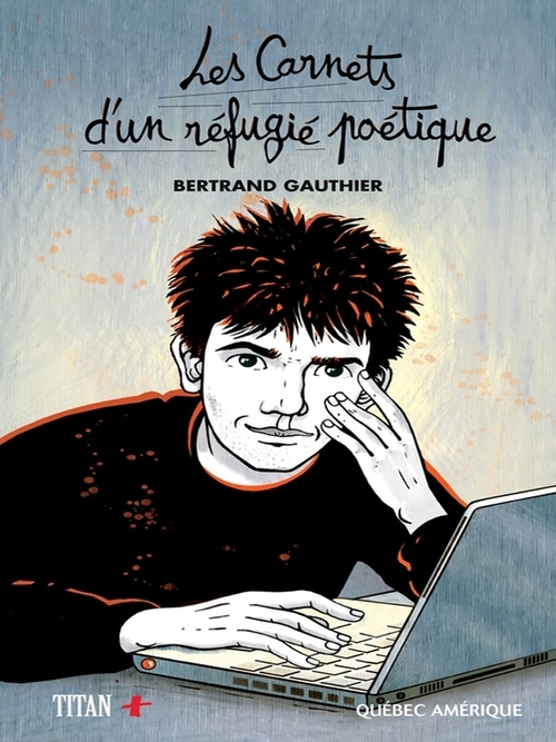 Couverture ebook de Les Carnets d'un réfugié poétique, de Gérard Frischeteau, Bertrand Gauthier