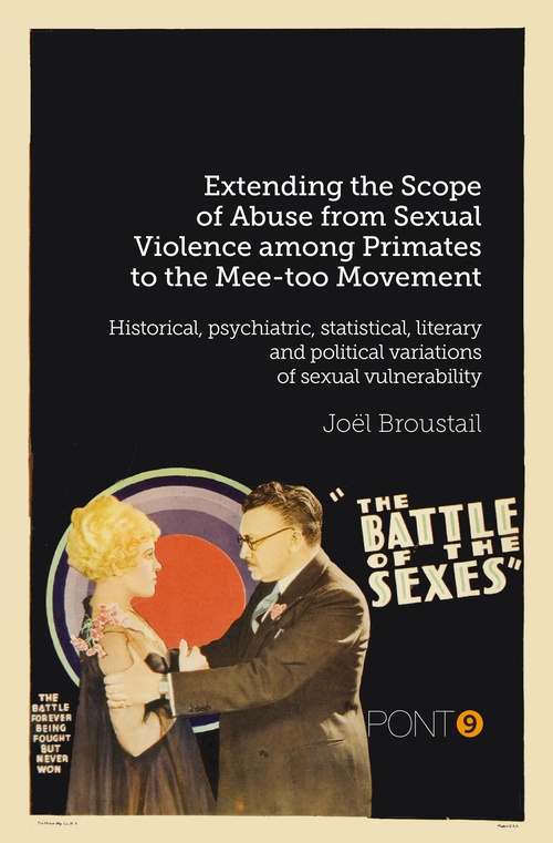 Couverture ebook de Extending the Scope of Abuse from Sexual Violence among Primates to the Mee-too Movement Historical, psychiatric, statistical, literary and political variations of sexual vulnerability, de Joel Broustail