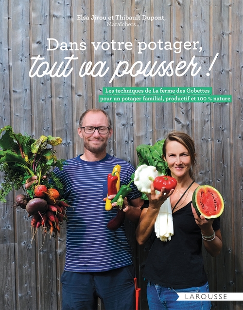 ebook cover of Dans votre potager, tout va pousser !, by Thibault Dupont,  Elsa Jirou