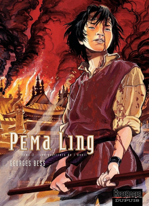 Couverture ebook de Péma Ling - Tome 2 - Les guerriers de l'éveil, de Georges Bess