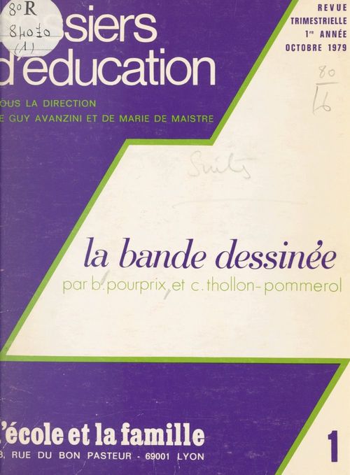 ebook cover of La bande dessinée, by Claude Thollon-Pommerol, Bernard Pourprix