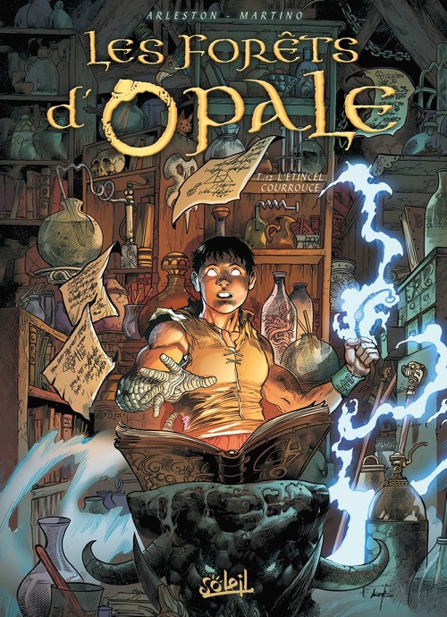 Couverture ebook de Les Forêts d'Opale T12 - L'Étincel courroucé, de Christophe Arleston