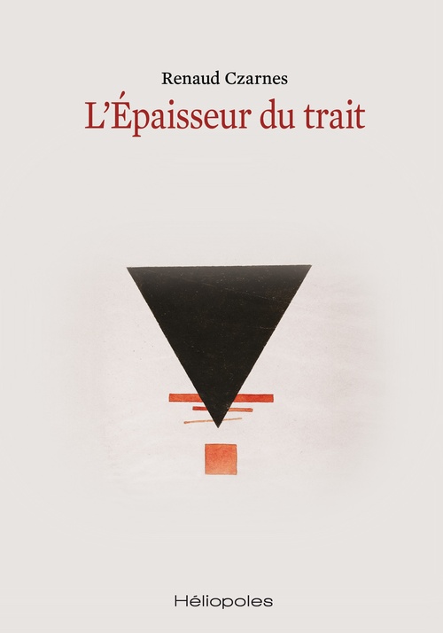 Couverture ebook de L'Épaisseur du trait, de Renaud Czarnes