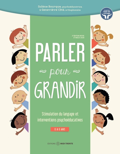 Couverture ebook de Parler pour grandir, de Solène Bourque, Geneviève Côté