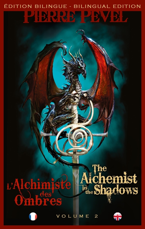 ebook cover of Les Lames du Cardinal, T2 : L'Alchimiste des Ombres / The Alchemist in the Shadows, by Pierre Pevel