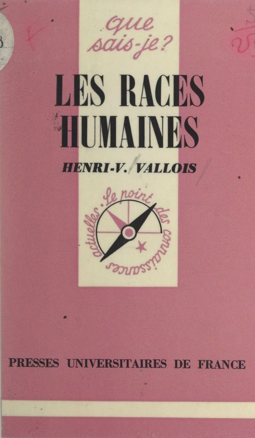 ebook cover of Les races humaines, by Henri Victor Vallois