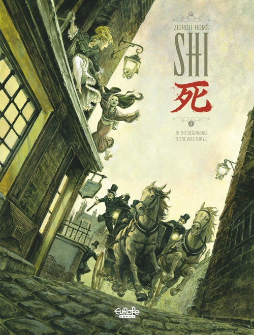Couverture ebook de SHI - Volume 1 - In the Beginning there was Fury..., de Zidrou