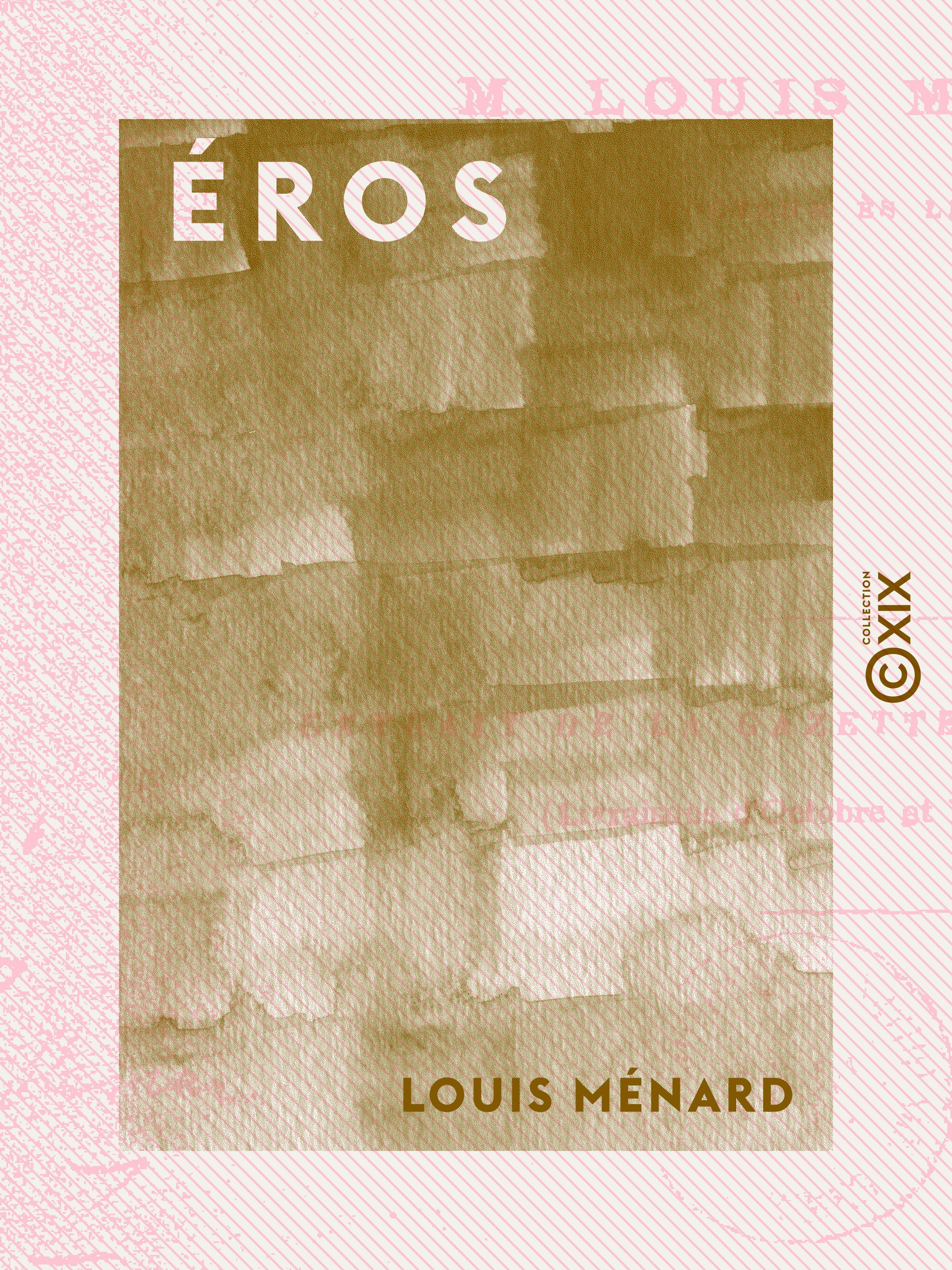 Couverture ebook de Éros, de Louis Menard