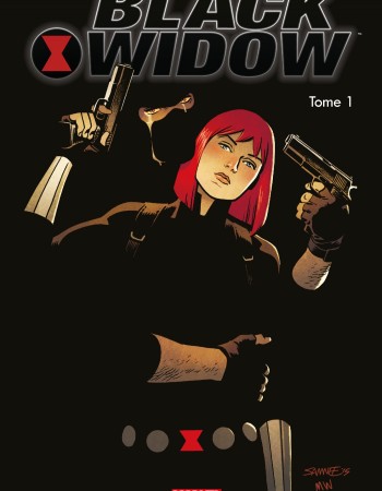 ebook cover of Black Widow (2016) T01, by Mark Waid, Chris Samnee