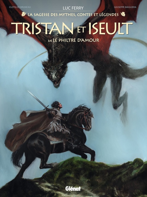 Couverture ebook de Tristan & Iseult - Tome 03, de Clotilde Bruneau, Giuseppe Baiguera