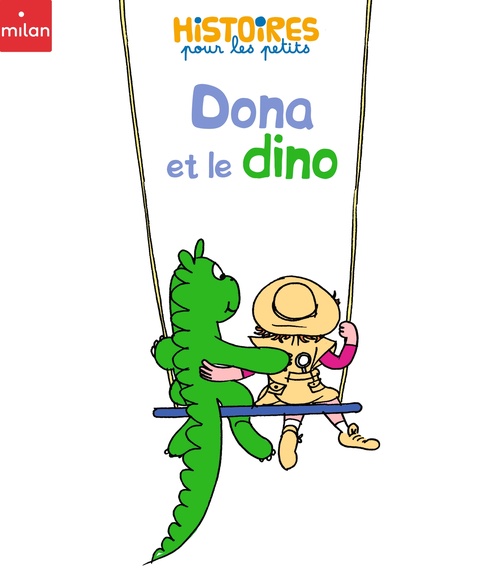 Couverture ebook de Dona et le dino, de Aurore Callias