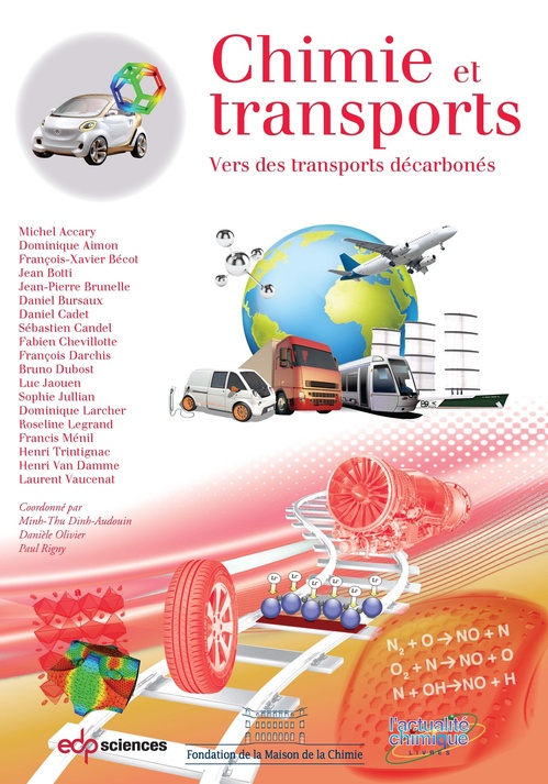 ebook cover of Chimie et transports - vers des transports décarbonés, by Minh-thu Dinh-audouin, Danièle Olivier, Paul Rigny