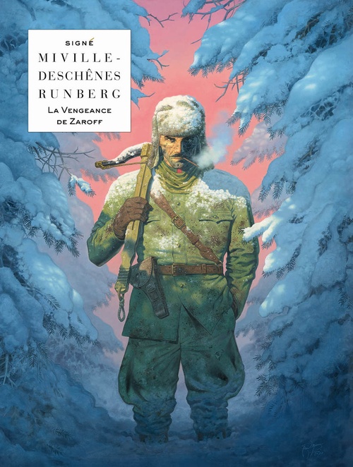 Couverture ebook de La Vengeance de Zaroff, de Sylvain Runberg, MIVILLE-DESCHÊNES