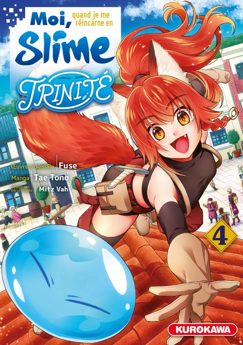 Couverture ebook de Moi, quand je me réincarne en Slime - Trinité - Tome 4, de Fuse, Tae Tono