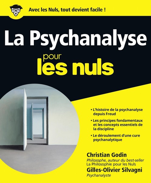 ebook cover of La psychanalyse pour les nuls, by Christian Godin, Gilles-Olivier Silvagni