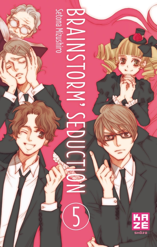 Couverture ebook de Brainstorm Séduction T05, de Setona Mizushiro