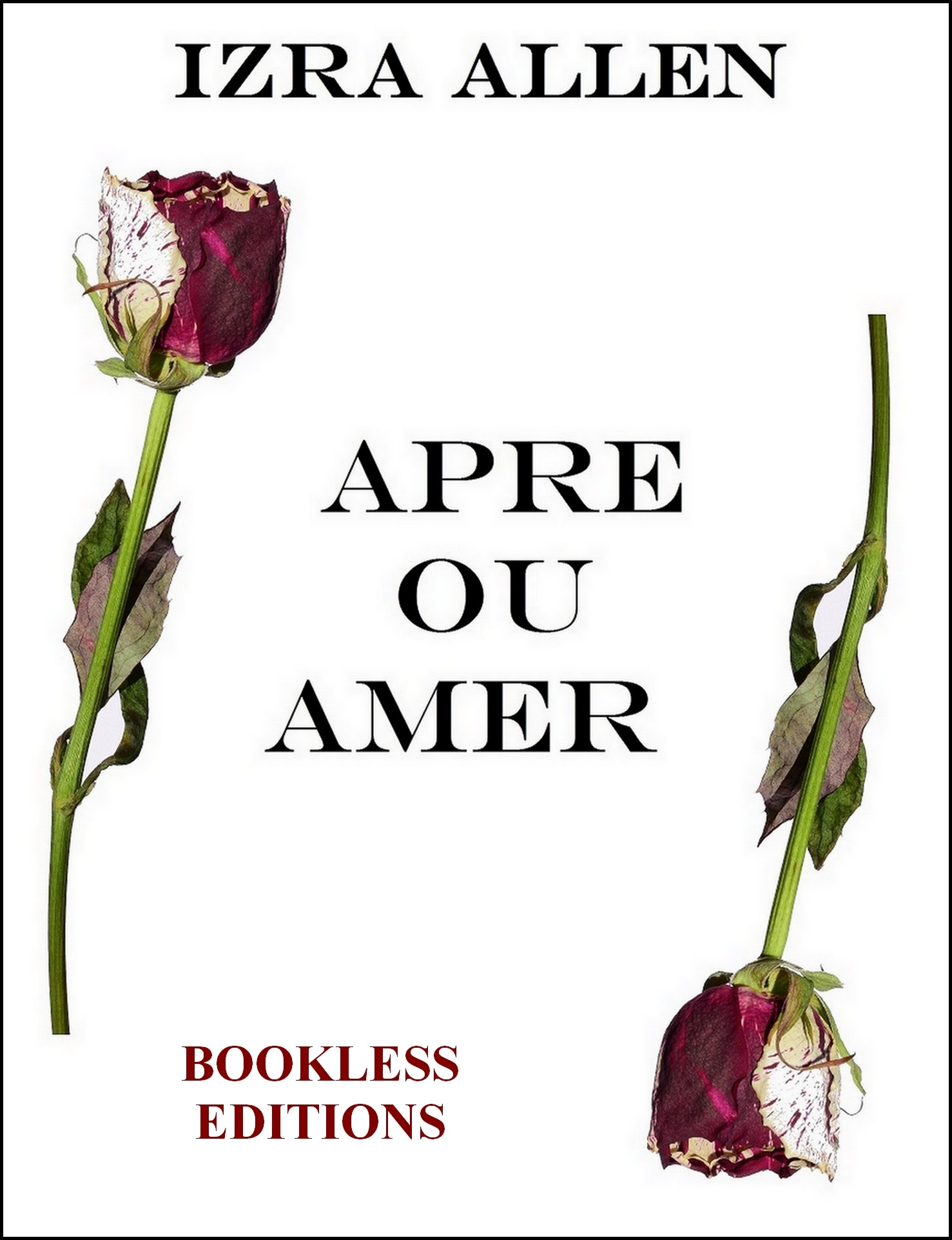 Couverture ebook de Apre ou amer, de Izra Allen