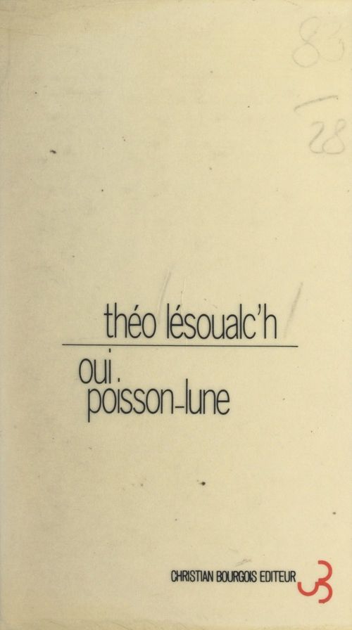 Couverture ebook de Oui, poisson-lune, de Theo Lesoualc'H