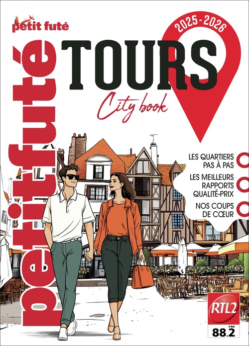 Couverture ebook de Guide Tours 2026 Petit Futé, de Dominique Auzias, Jean-Paul Labourdette
