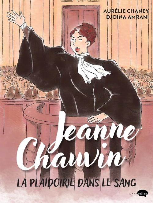Couverture ebook de Jeanne Chauvin, la plaidoirie dans le sang, de Djoïna Amrani